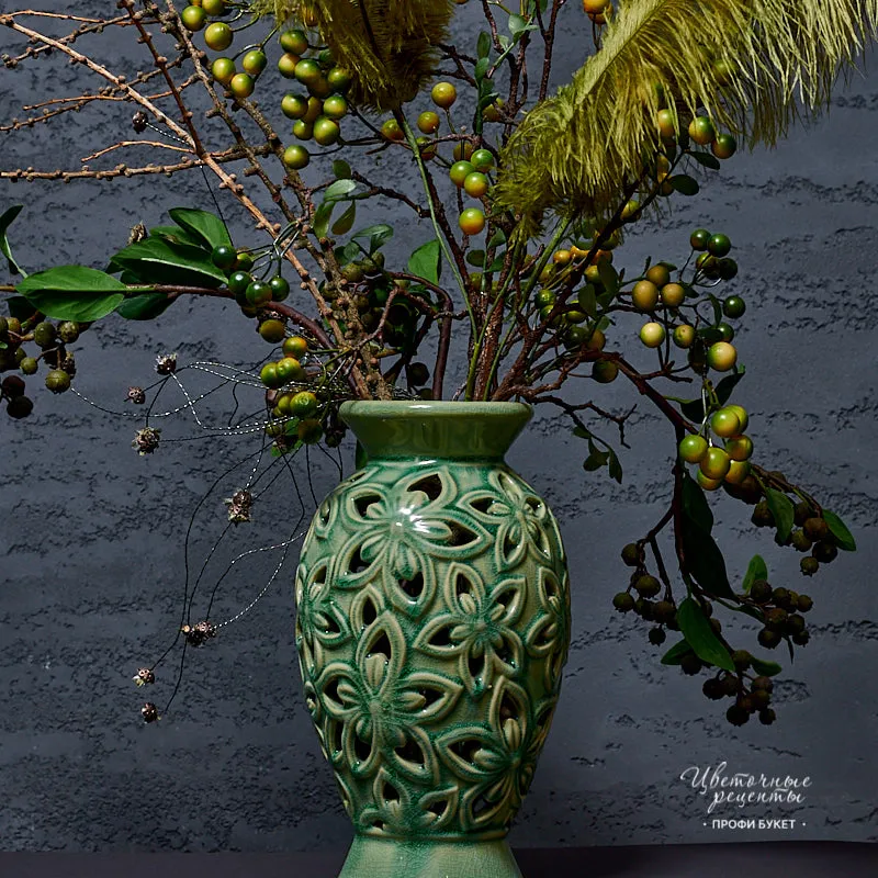 Ваза керамическая «Каменный цветок», фото 2