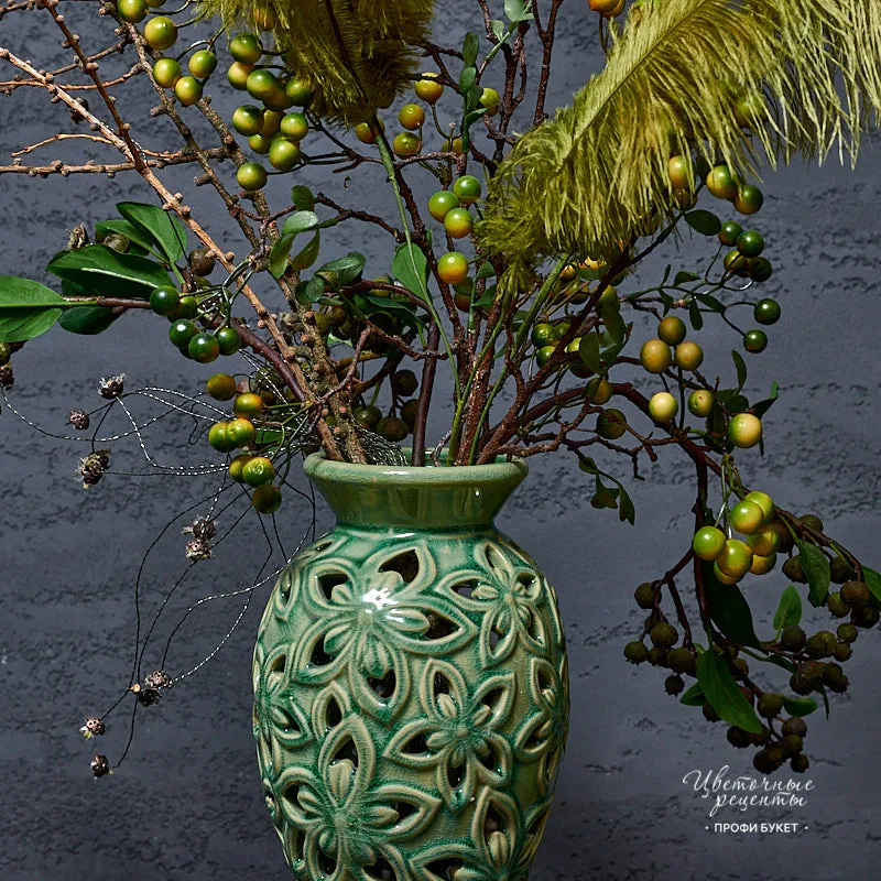Ваза керамическая «Каменный цветок», фото 3