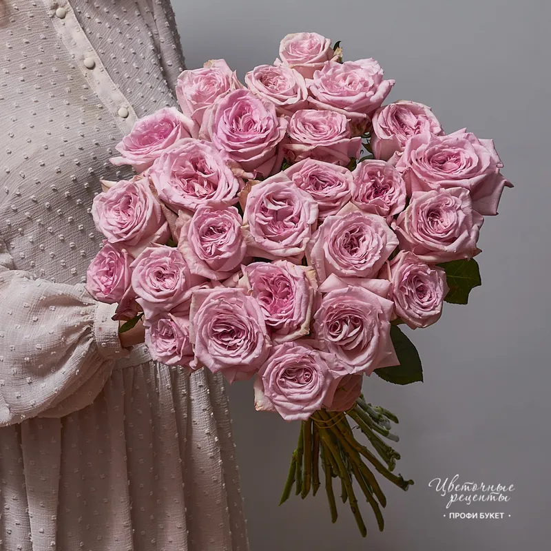 Роза ароматная пионовидная «Пинк Охара», фото 3