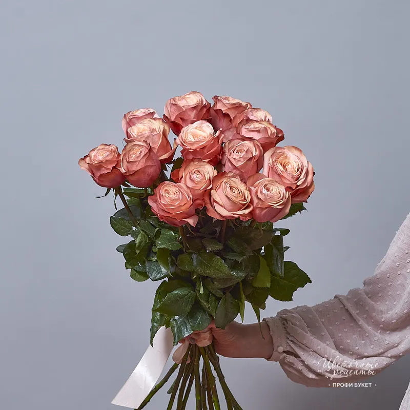 Букет из пионовидных роз «Кахала», фото 3
