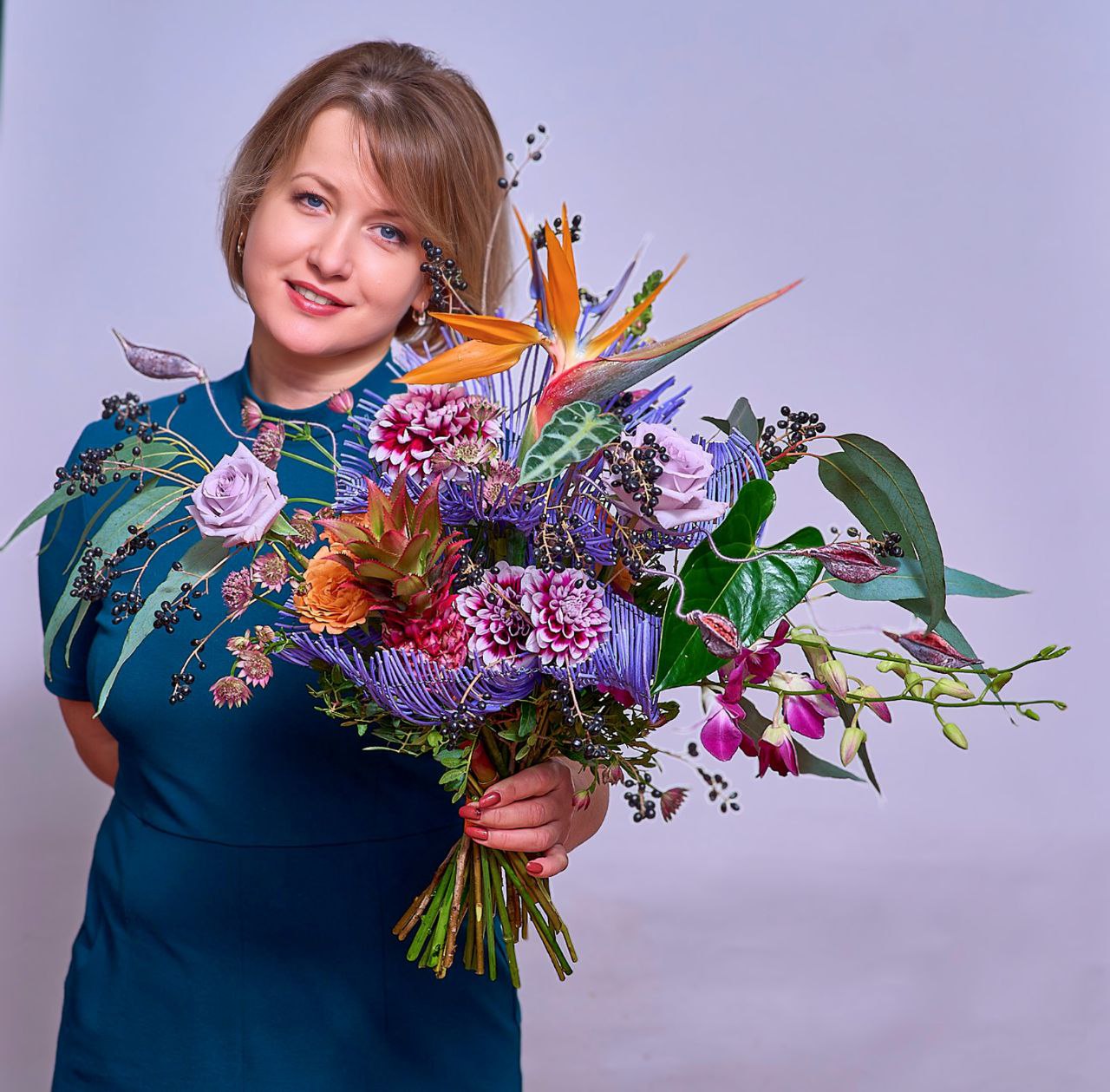 Екатерина Конева Чемпоин РФ по профессиональной флористике